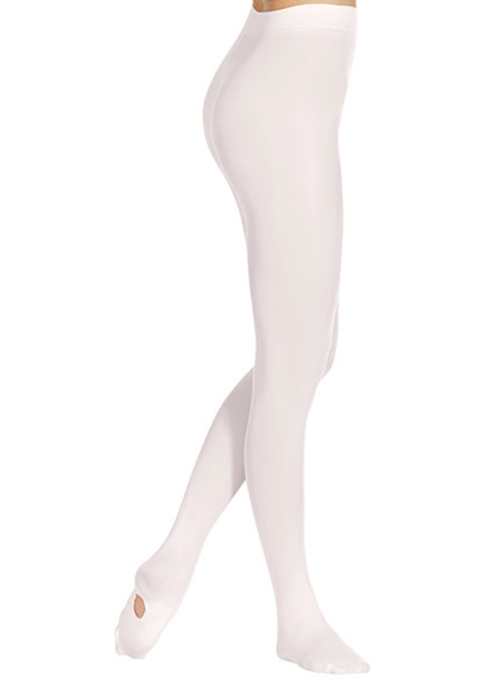 210C  EuroSkins Child Convertible Tights WHITE