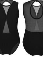 DD CHILD SLEEVELESS MESH OPEN BACK LEOTARD 2/10