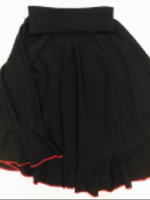 BBHARTS BB Adult Flamenco Skirt BLACK