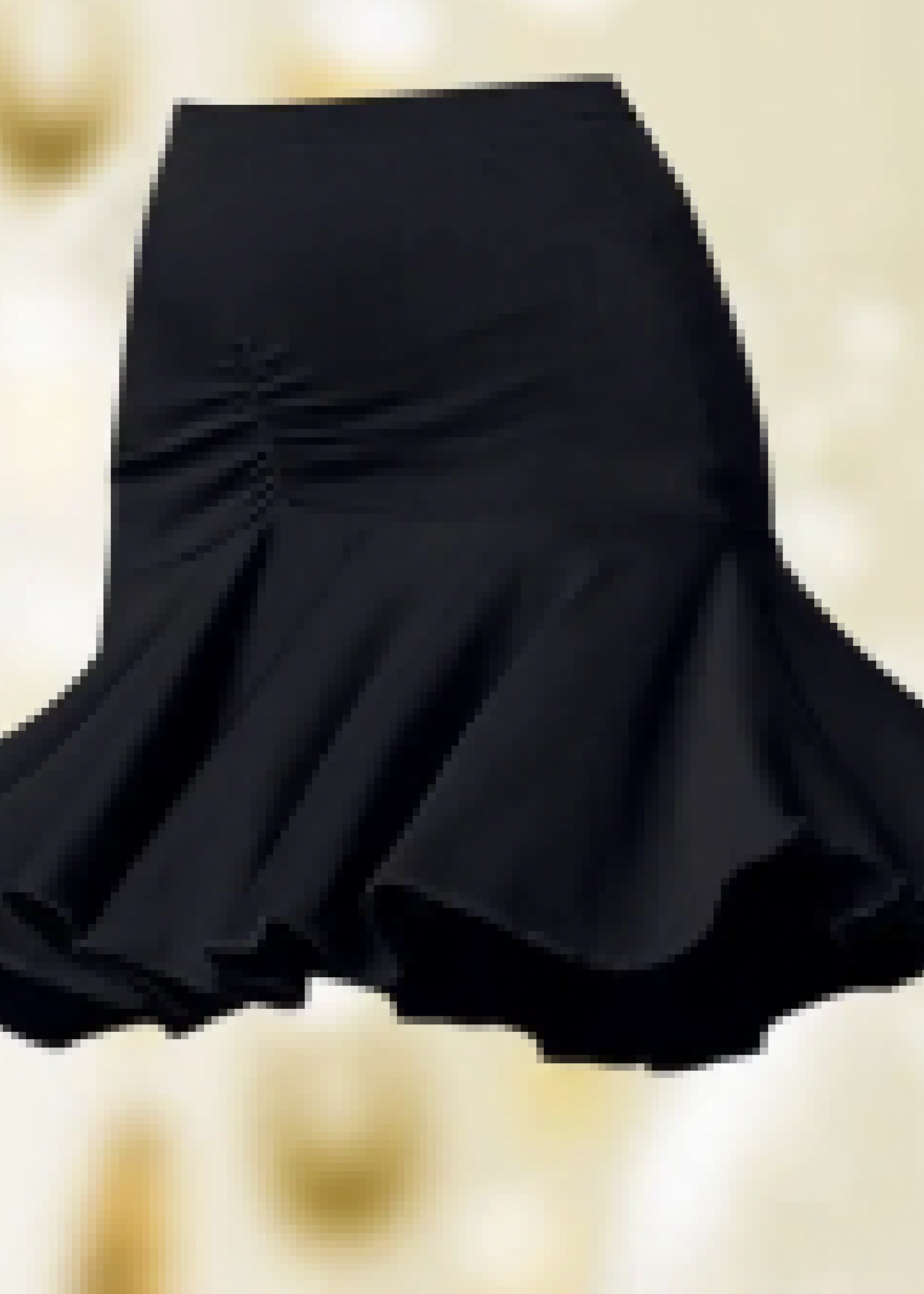 BB Latin Dance Ruffle CHILD Ballroom Skirt Black