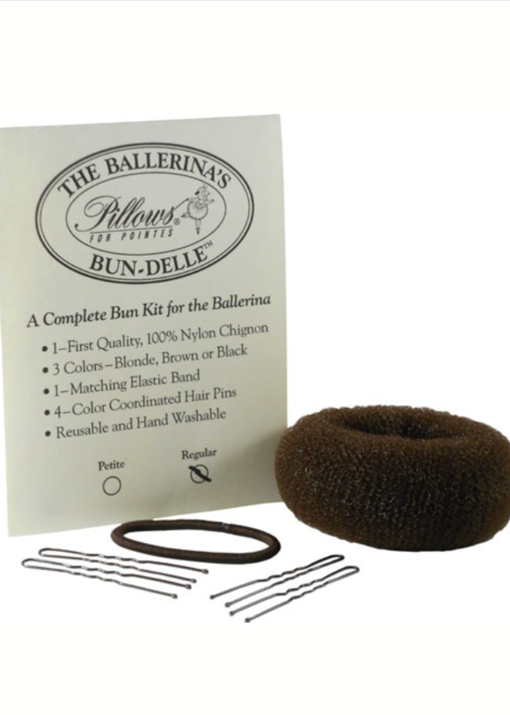 PILLOWS FOR POINTES BK Ballerina’s Bun-Delle