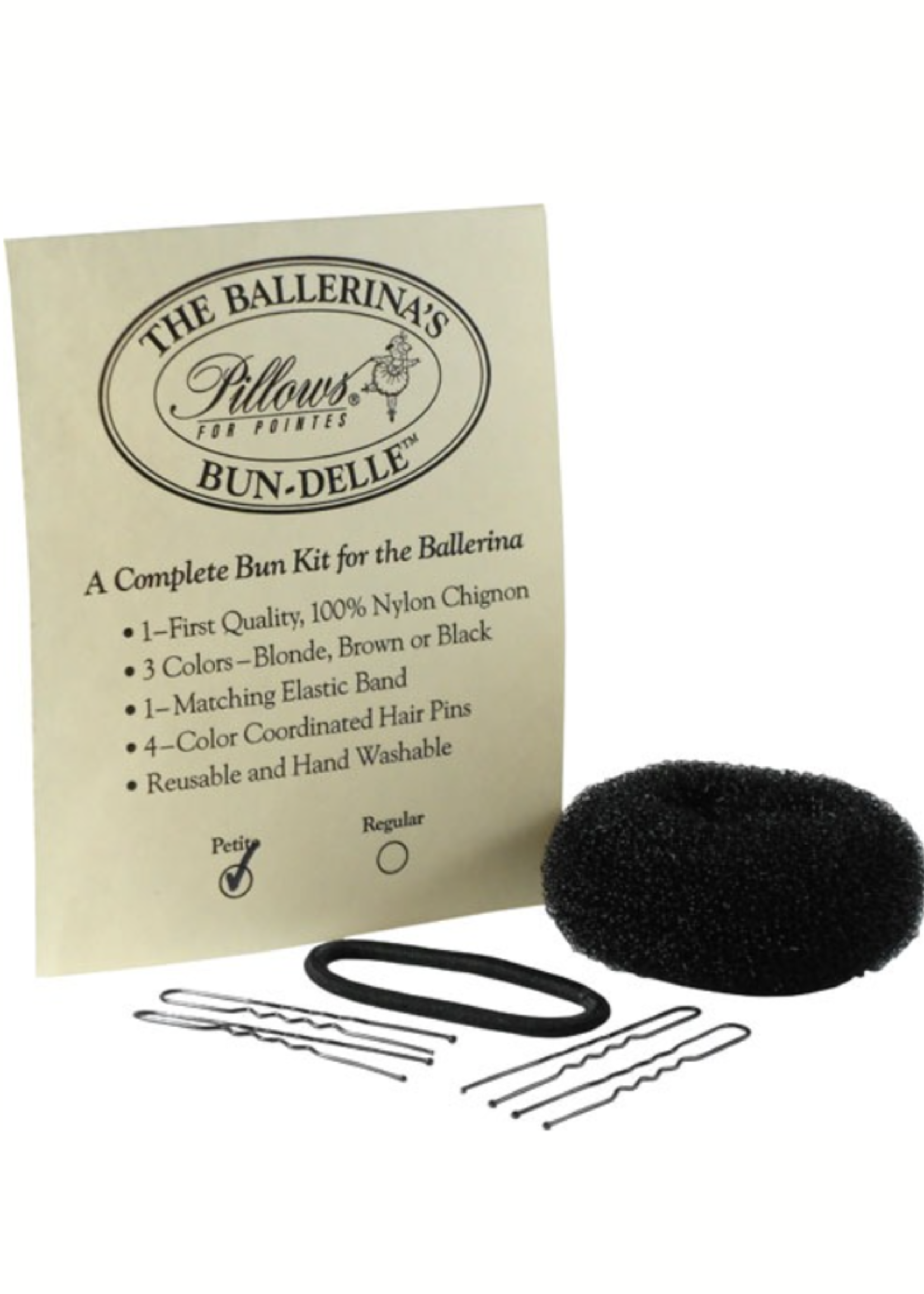 PILLOWS FOR POINTES BK Ballerina’s Bun-Delle