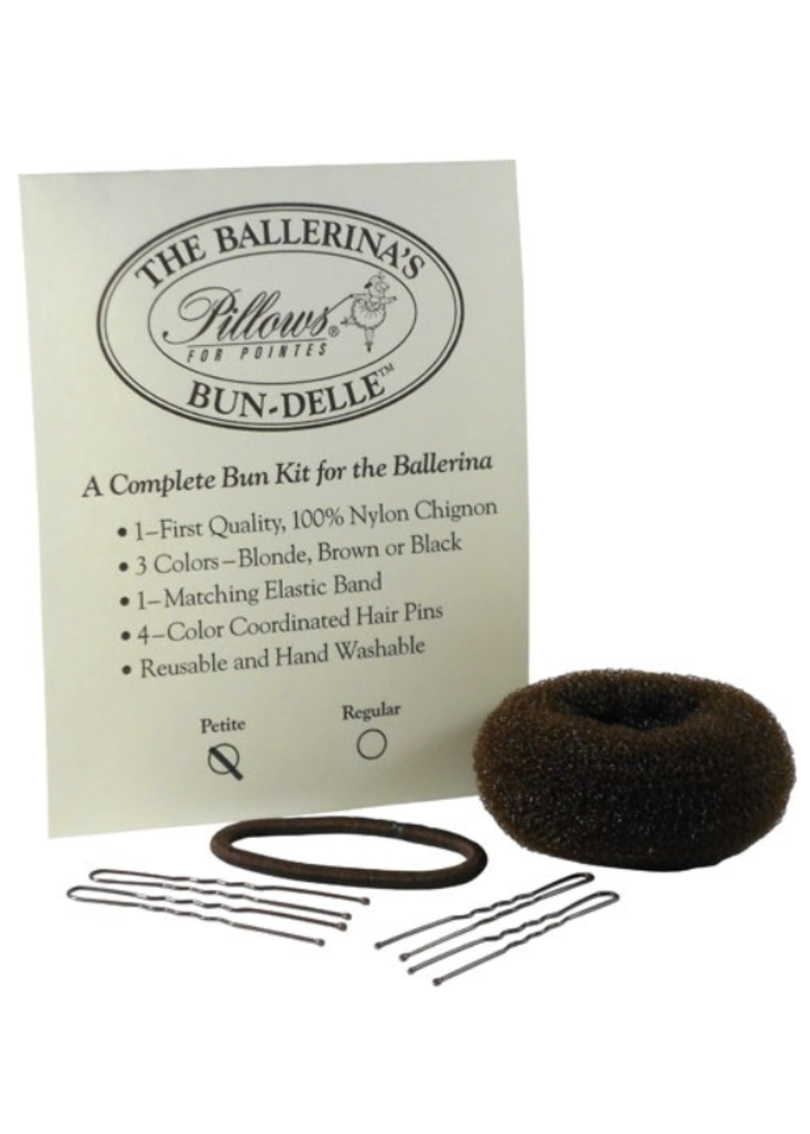 PILLOWS FOR POINTES BK Ballerina’s Bun-Delle