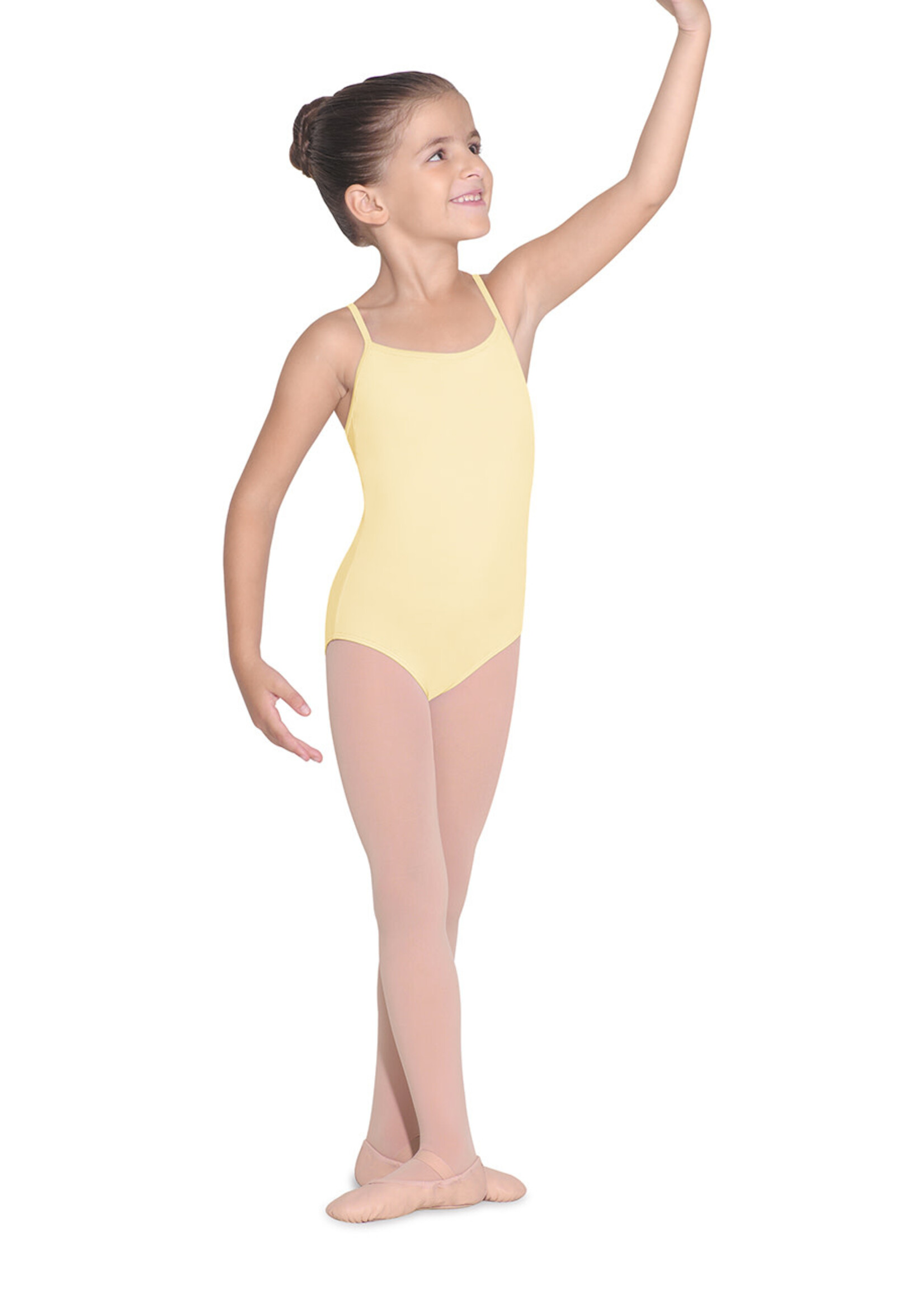 Bloch CL5607 CHILD CAMISOLE LEOTARD (LEMON)