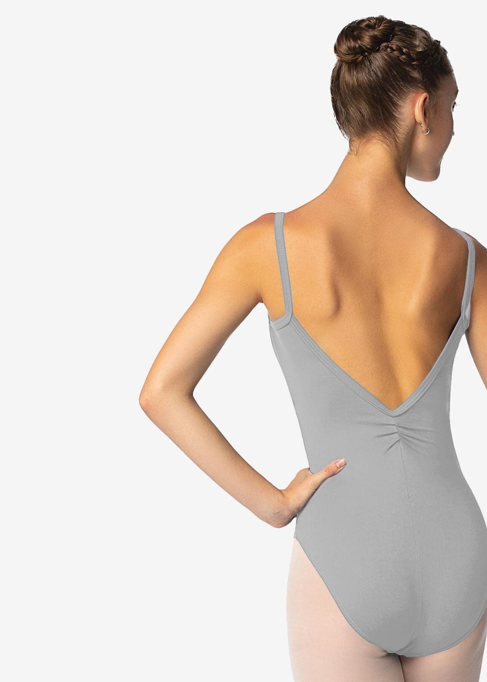 SoDanća SL113 ADULT CAMISOLE PINCH FRONT AND BACK LEOTARD