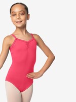 SoDanća SL114 CHILD CAMISOLE PINCH FRONT AND BACK LEOTARD (PEACH )