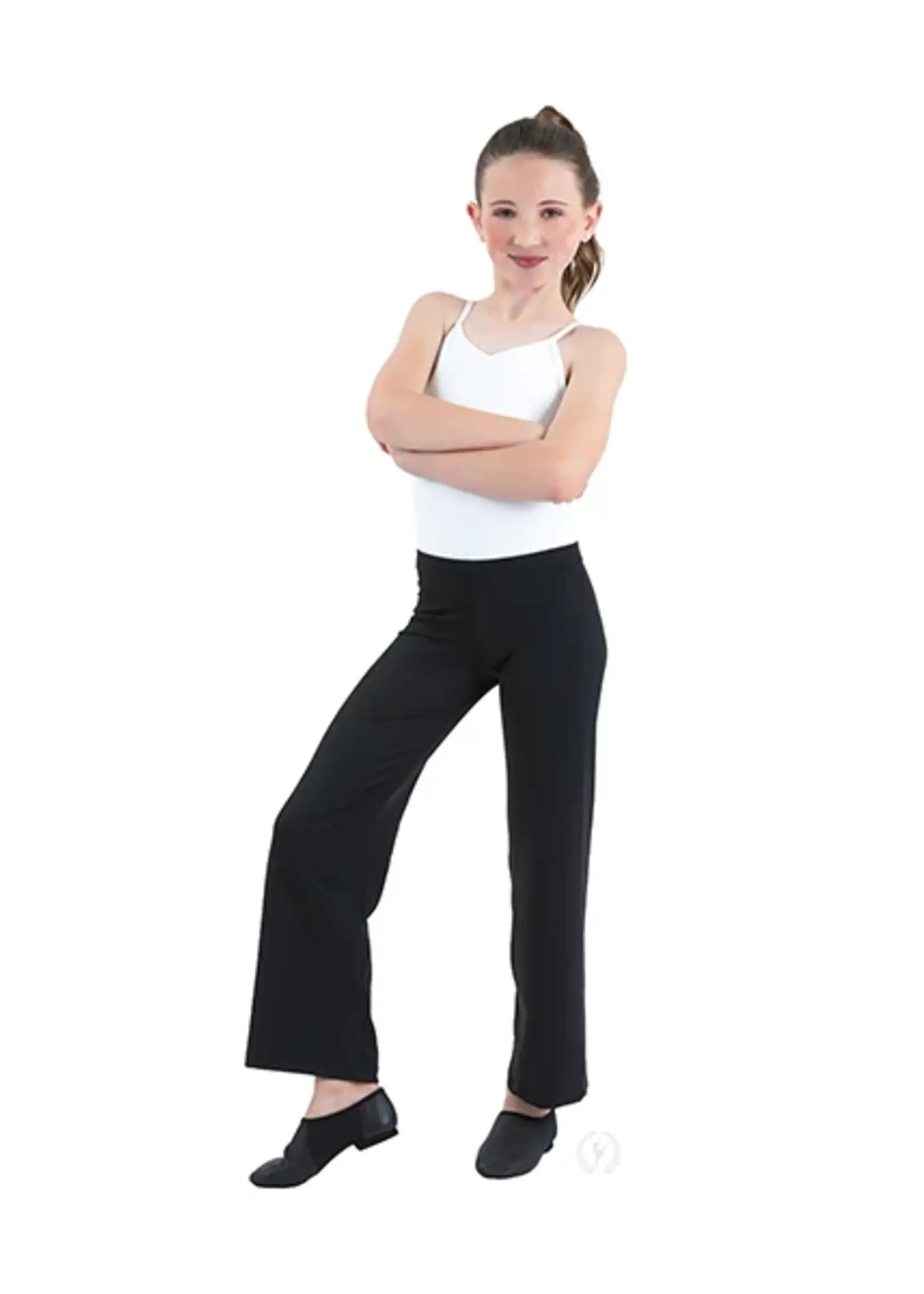 Eurotard 44555C CHILD JAZZ PANT BLACK