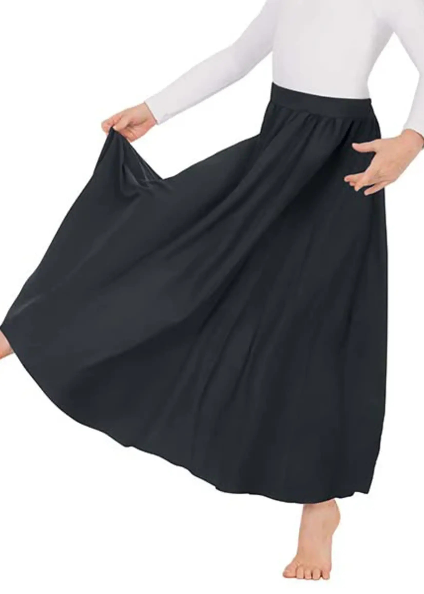 Eurotard 13778k- Child 25" Circle Skirt Black OSFA