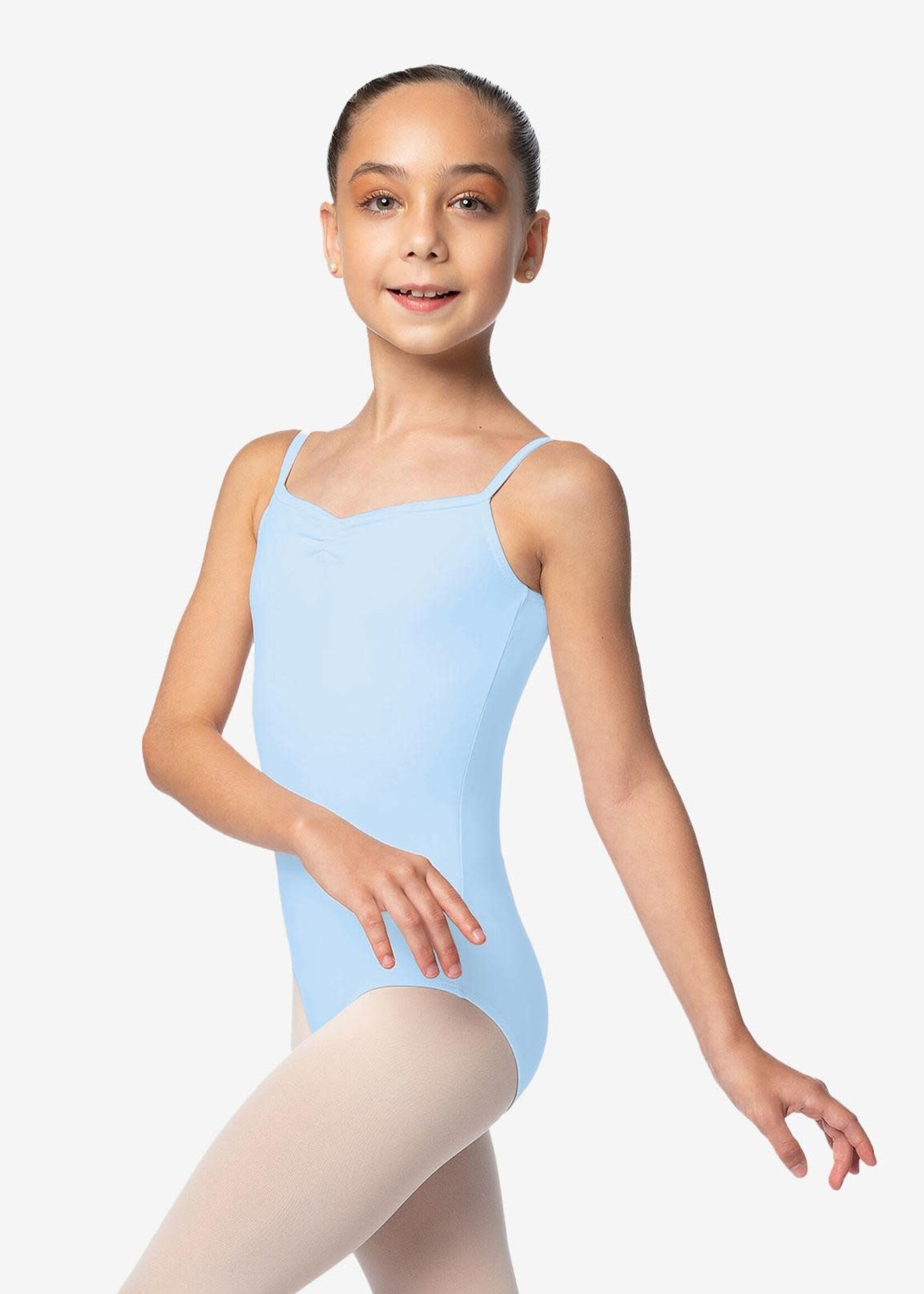 SoDanća SL05 CHILD CAMI LEOTARD PINCH FRONT