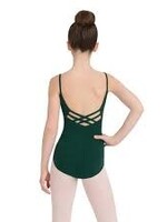 Capezio SE1030C Strappy Back Camisole Leotard - Girls HUNTER GREEN