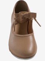 SoDanća TA35 TAP SHOE  VZ CARAMEL W/ RIBBON TIE