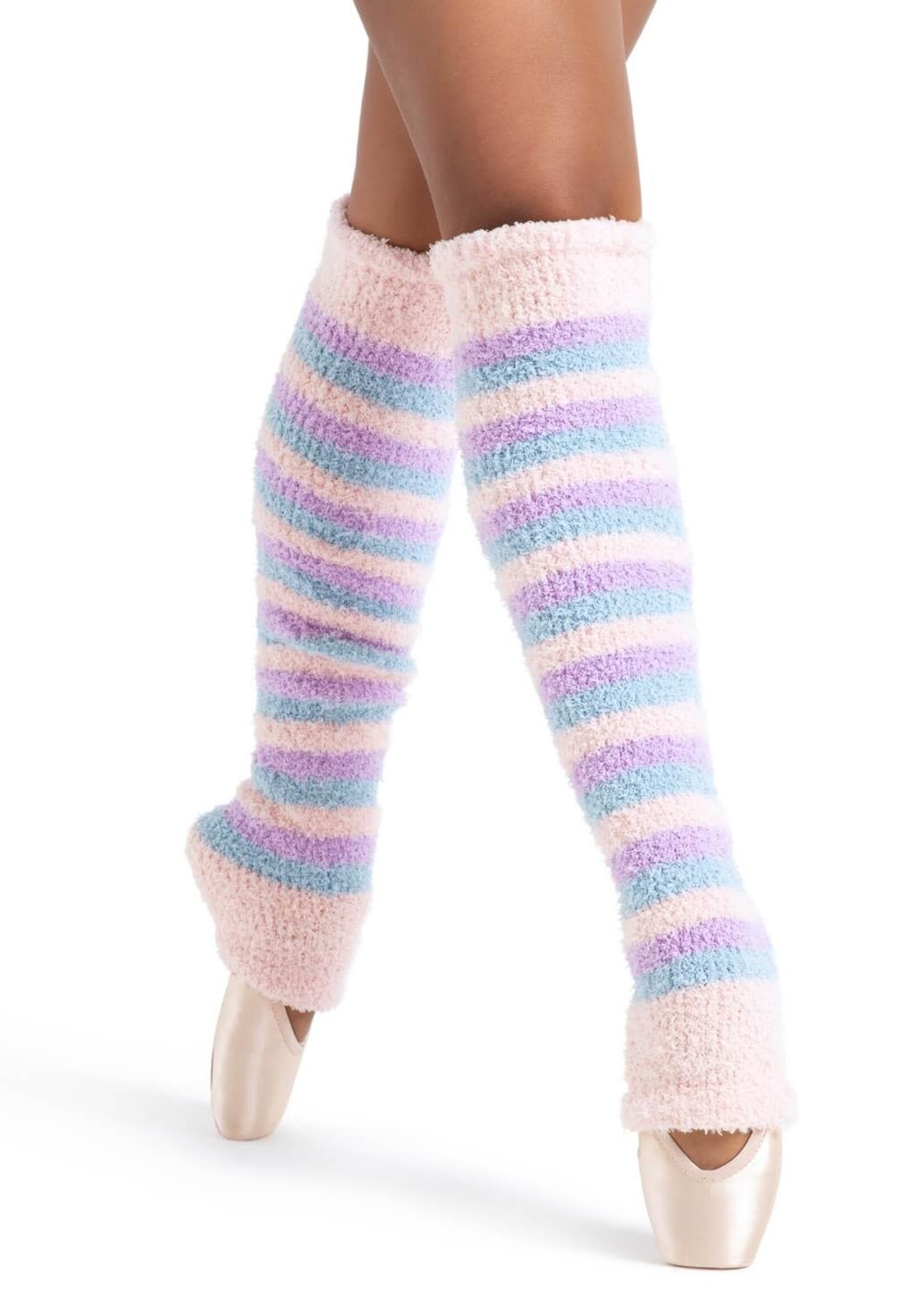 Capezio CK10985W Harmonie 24" Striped Pamper Legwarmer