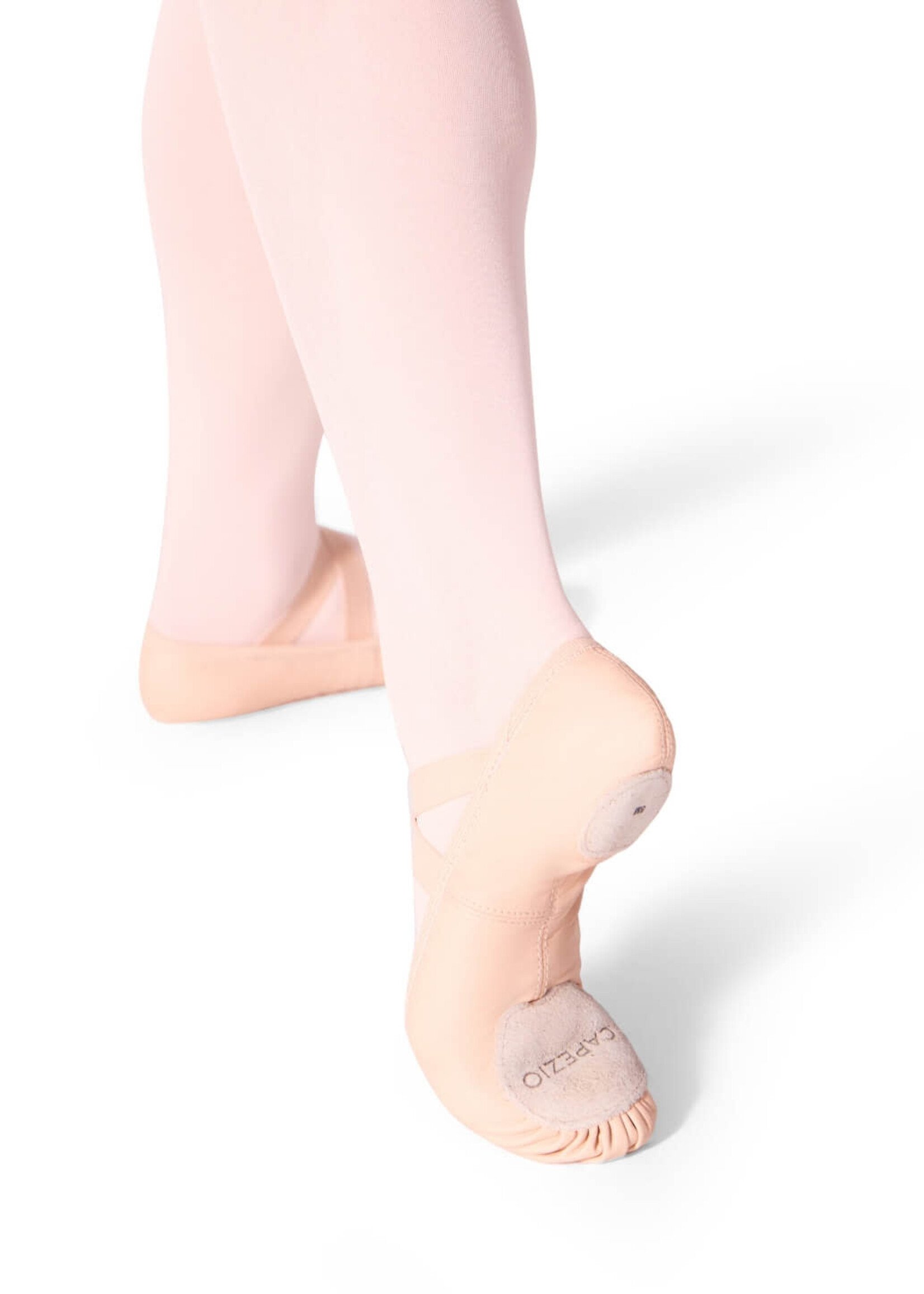 Capezio V400 LUNA SPLIT SOLE LEATHER BALLET SHOE PINK