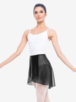 SoDanća SL60 Adult semi sheer wrap skirt SMALL BLACK SoDanća SL60 Adult semi sheer wrap skirt SMALL BLACK