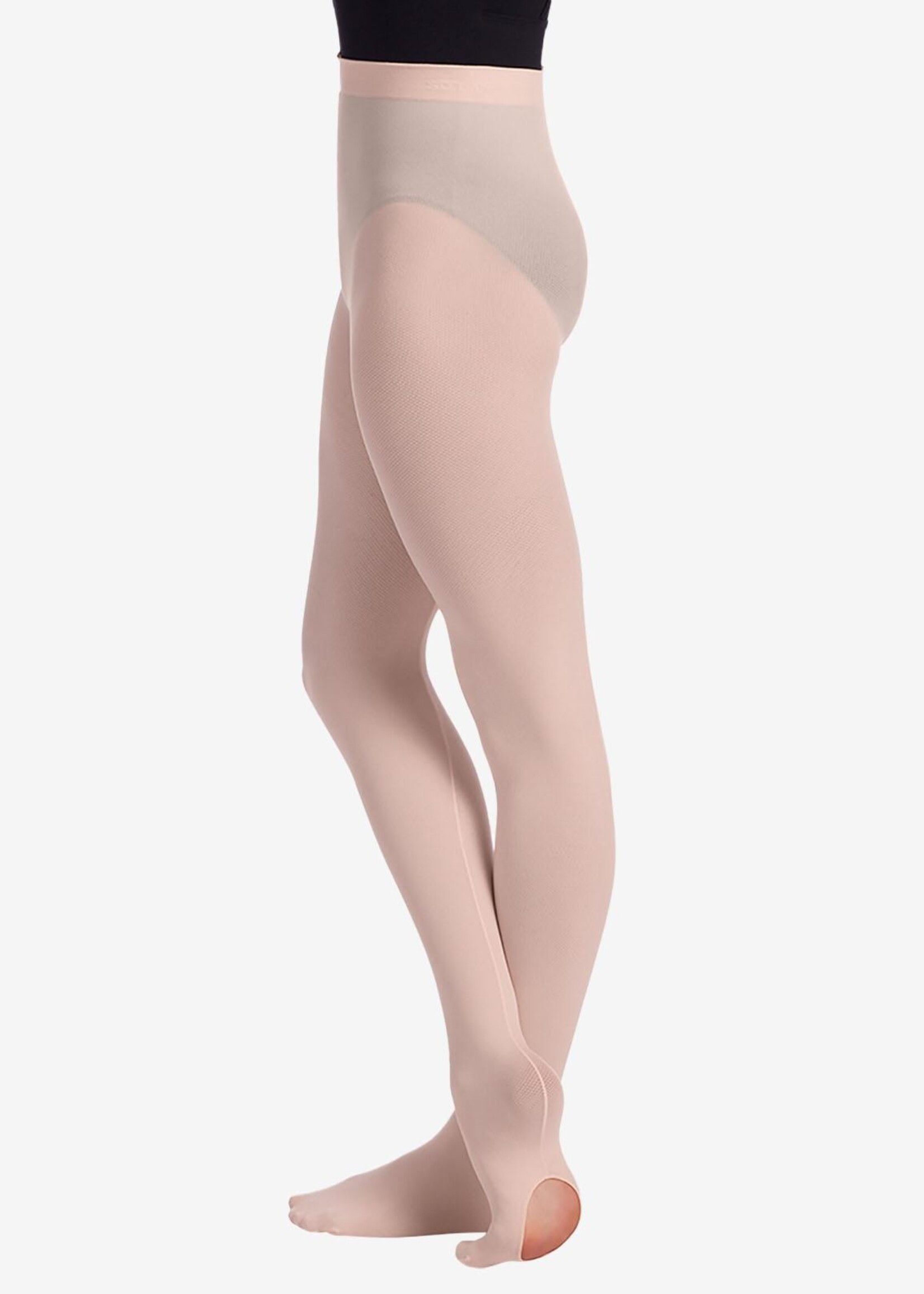 SoDanća TS96 - Adult Mesh Seamed Tights  Theatrical PINK