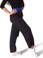 Capezio F12555W BLACK Dance Dynamics Studio Jogger