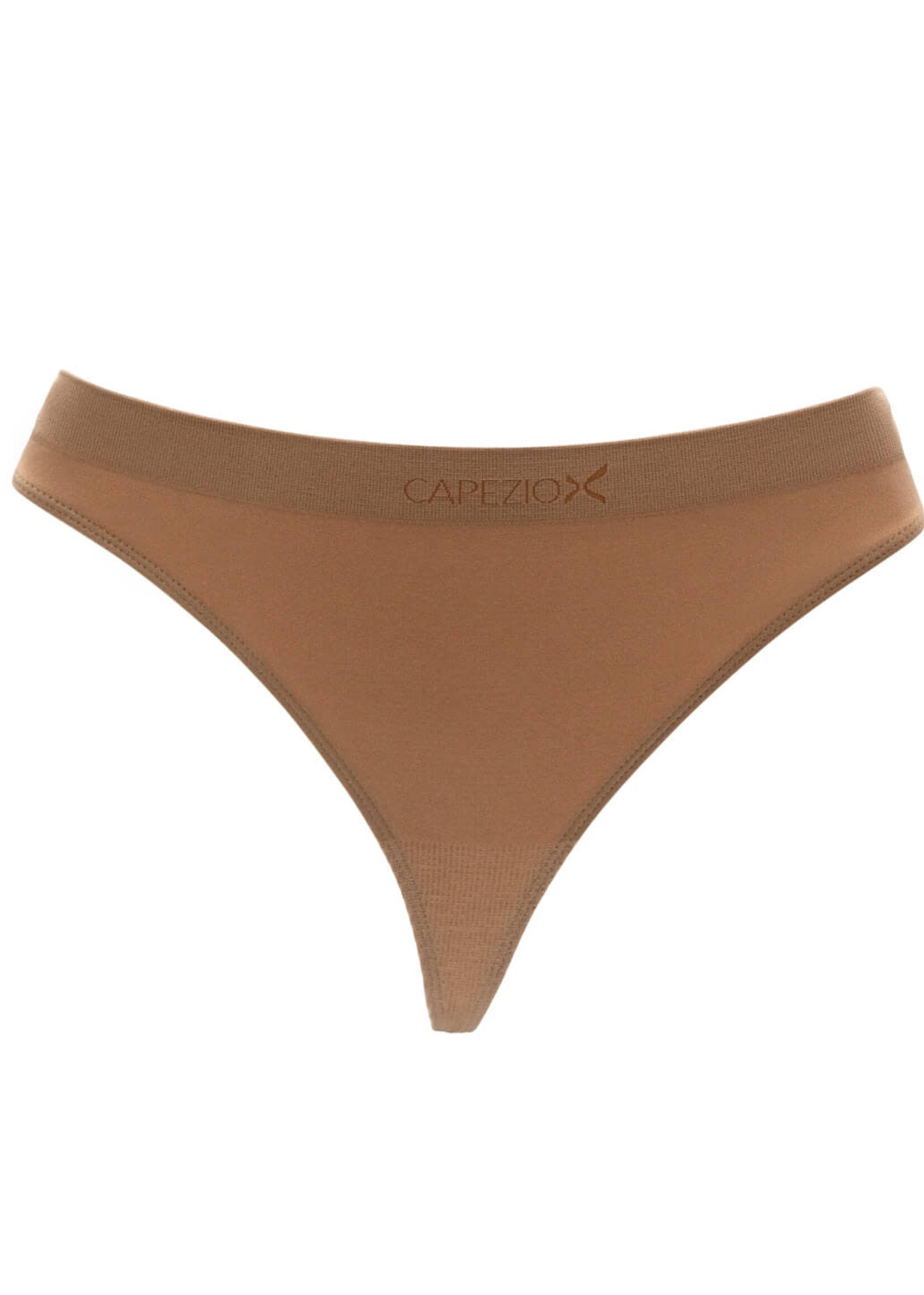 Capezio 3678-NUDE Seamless Low Rise Thong
