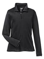 TT31Y Youth  Zone Performance Polo Long Sleeve BLACK