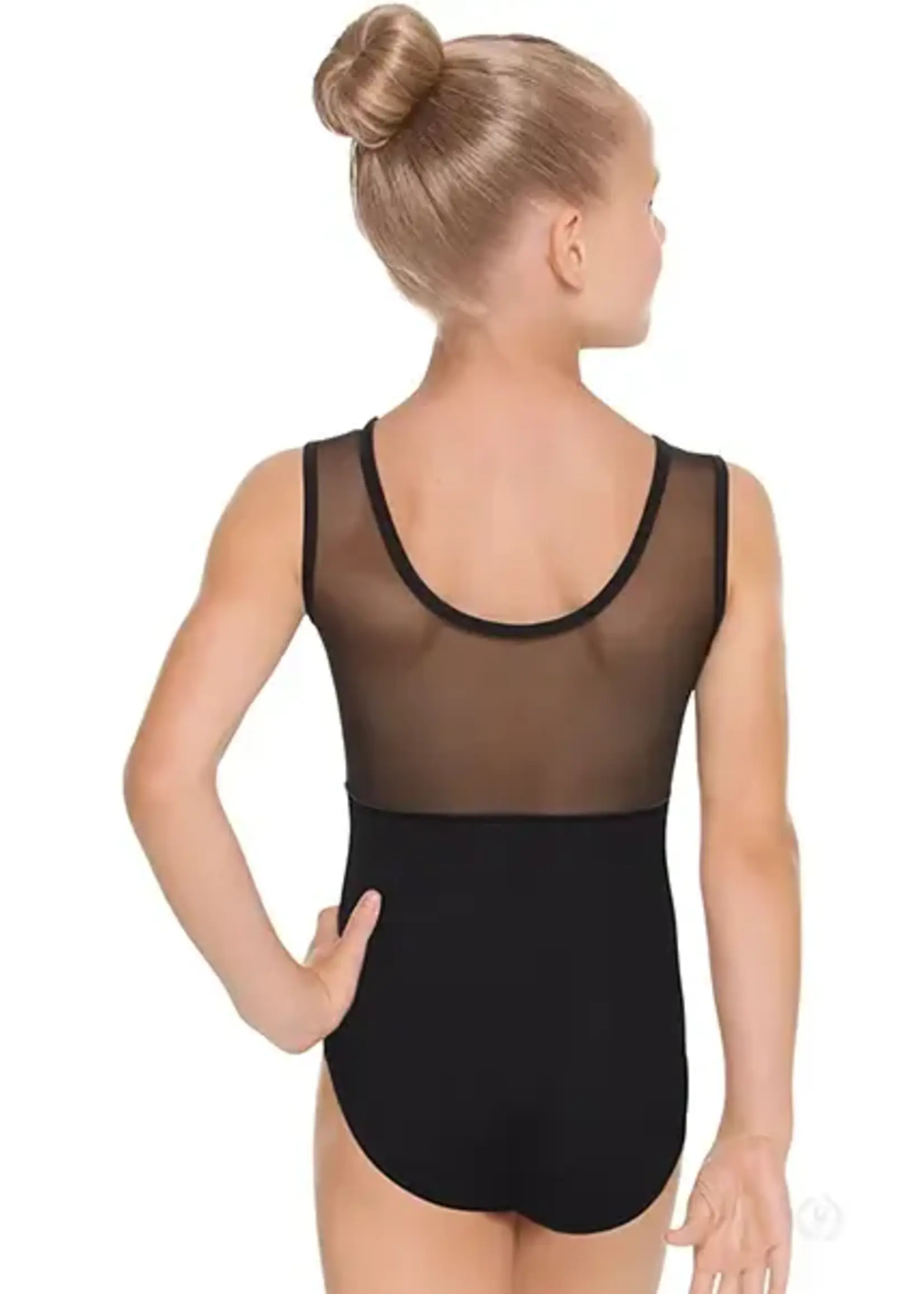 Eurotard 44586C CHILD MESH BACK TANK LEO BLACK