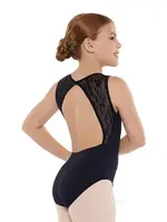Eurotard 78982c - Eurotard Girls Impression Mesh Sweetheart Open Back Leotard