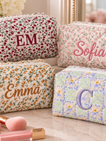 A Pretty Something Personalized Floral Pouch
