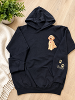 A Pretty Something A Pretty Something | Pet Portrait Hoodie – Adult
