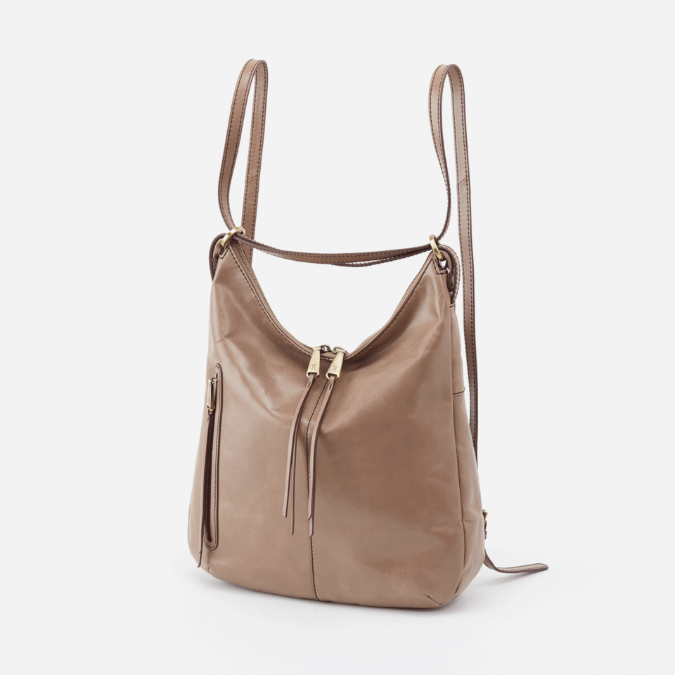 leather hobo backpack