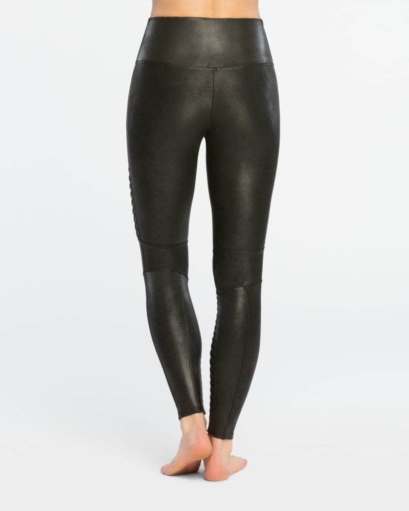 spanx leather jogger