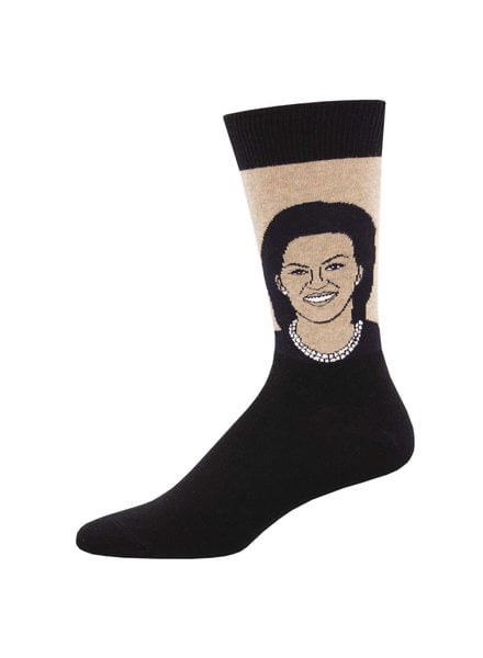 Sock Smith Michelle Obama Socks