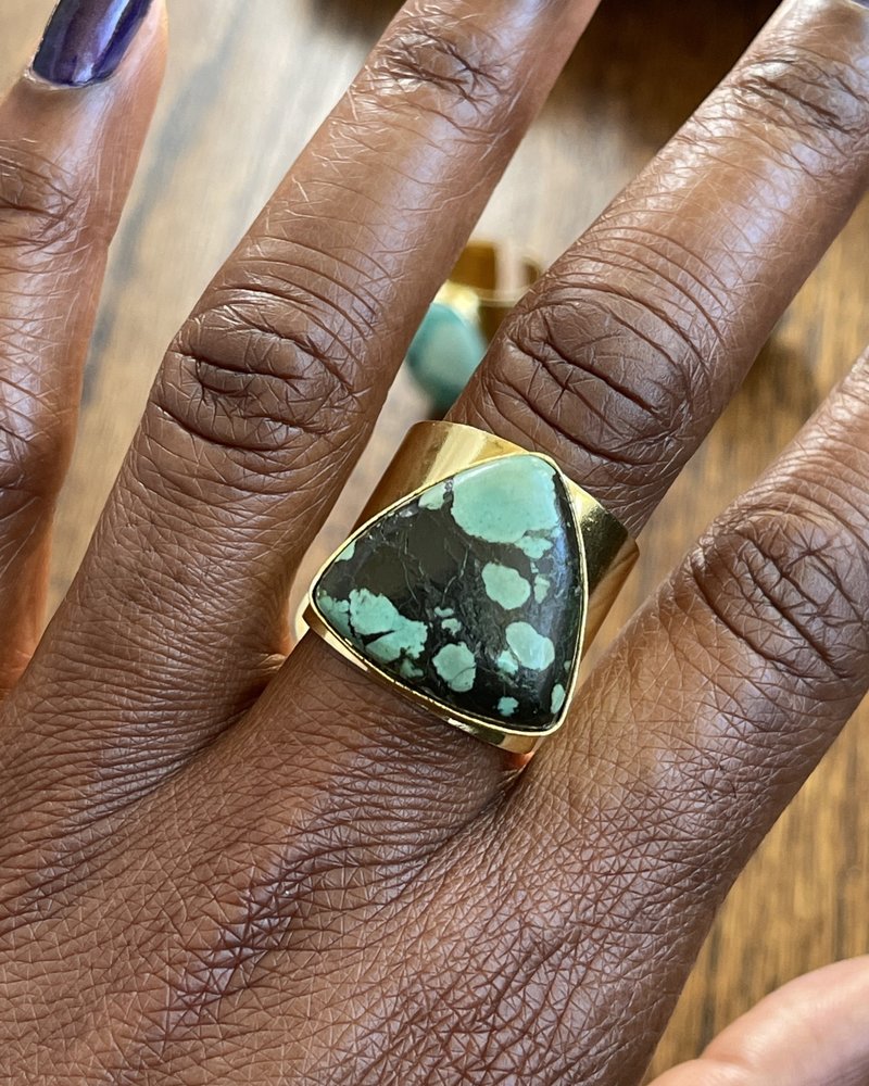 Leslie Francesca African Turquoise Ring