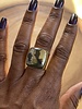 Leslie Francesca Pyrite Magnetite Ring
