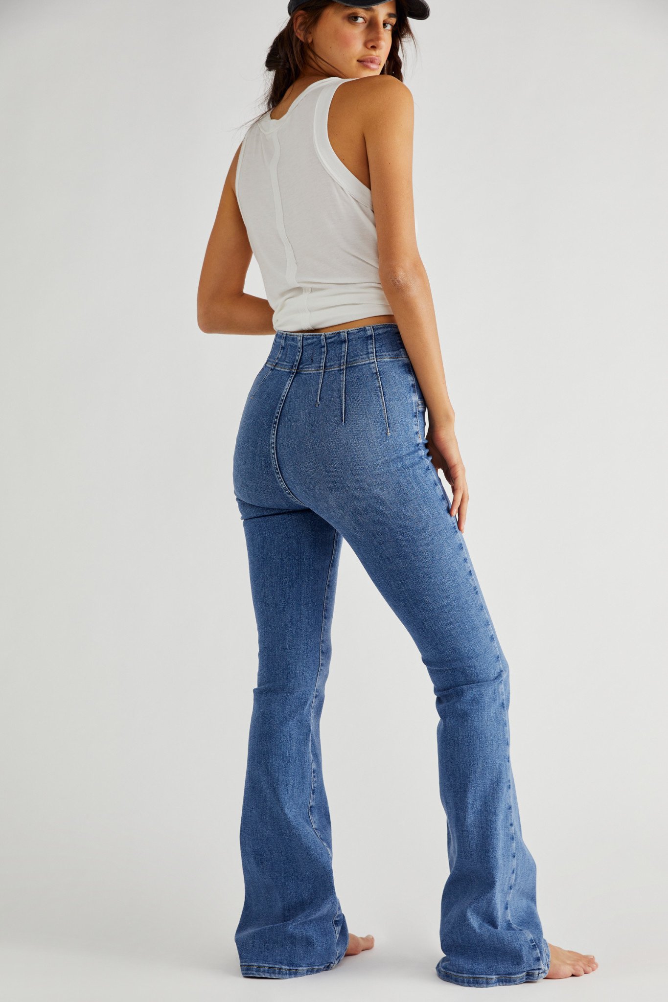 Free People Jayde Flare Jeans - seensociety.com
