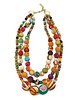 Anju Triple Strand Bead N5053 Necklace