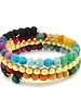 Anju Rainbow Coil Bead B5014 Bracelet
