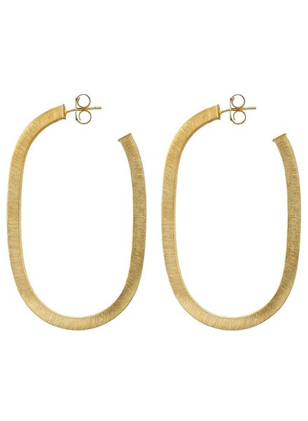 Sheila Fajl Hoops LaLa Long Square Hoops