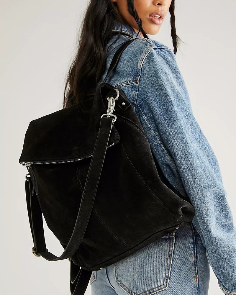 Free People Camilla Suede Backpack