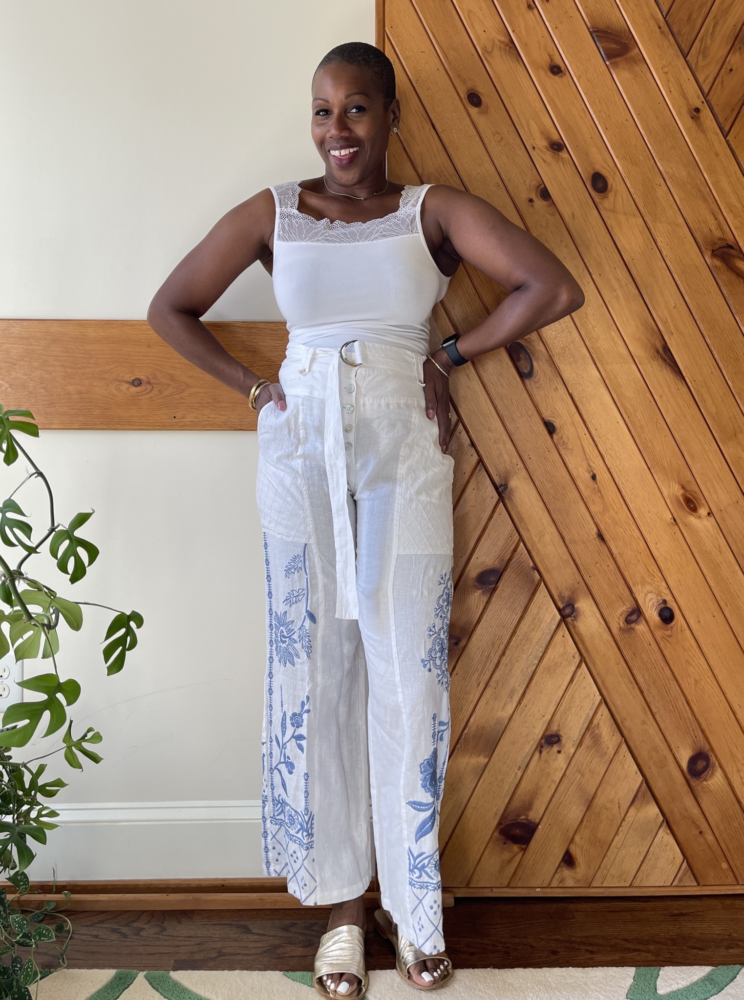 Johnny Was Lyra Belted Wide Leg Pant - Squash Blossom Boutique