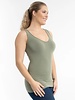 Elietian Elietian Basic V/Scoop Long Cami O/S