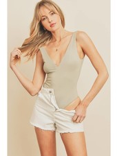 Dress Forum Deep V Smooth Bodysuit