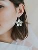 Matr Boomie Matr Boomie Sayuri Flower Silver Earrings