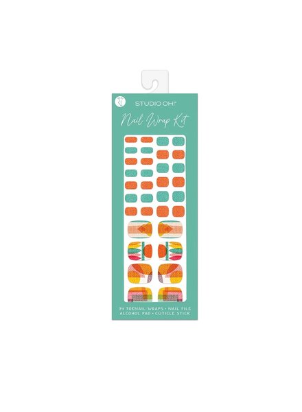 Studio Oh! Pedi Nail Wrap Kit