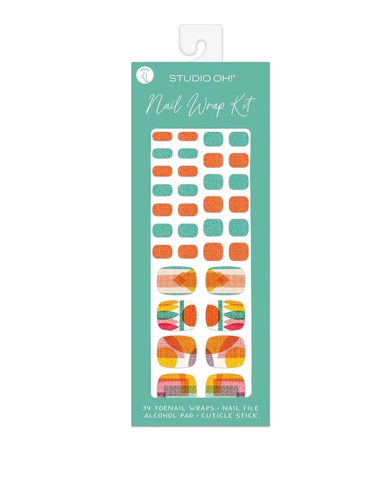 Studio Oh! Studio Oh! Pedi Nail Wrap Kit