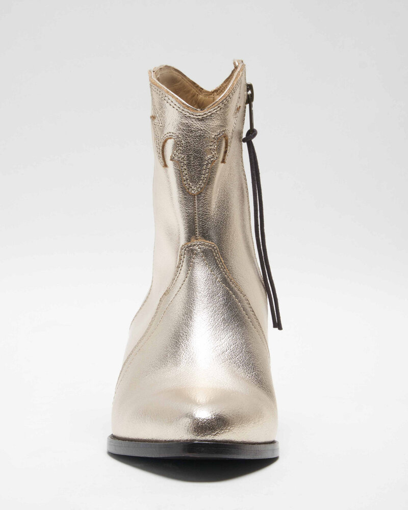 Free People New Frontier Metallic Boot