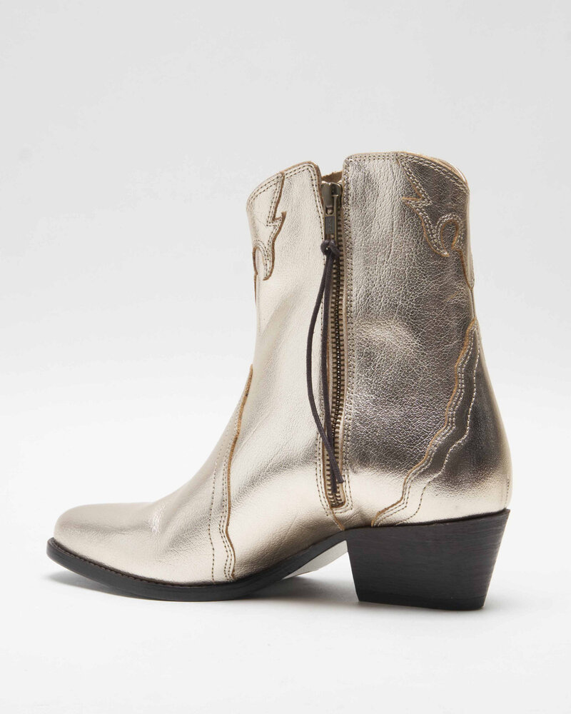 Free People New Frontier Metallic Boot