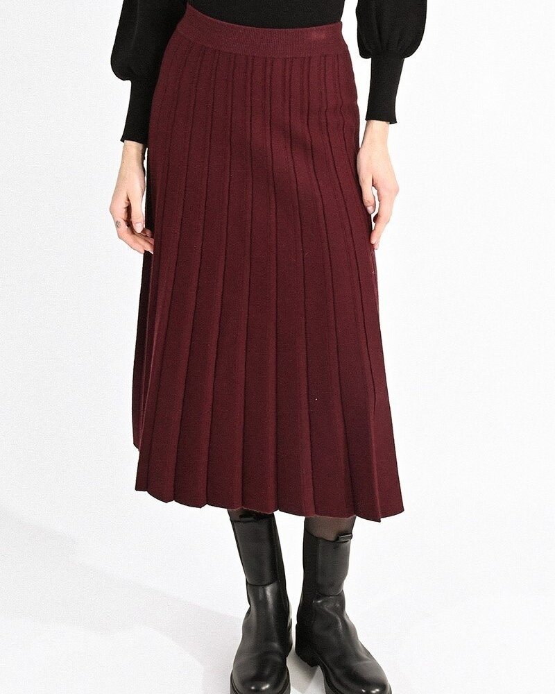 Molly Bracken Pleated Midi Skirt - Squash Blossom Boutique