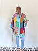 Reversible Silk Sari Patch Kimono