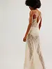 Free People A Little Lace Maxi Slip