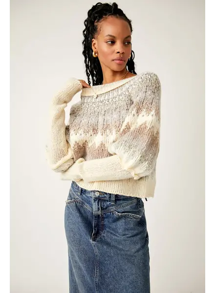 Free People Teddy Sweater Tunic - Squash Blossom Boutique