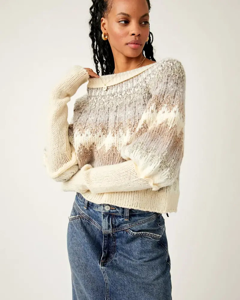 Free People Home For The Holidays Sweater