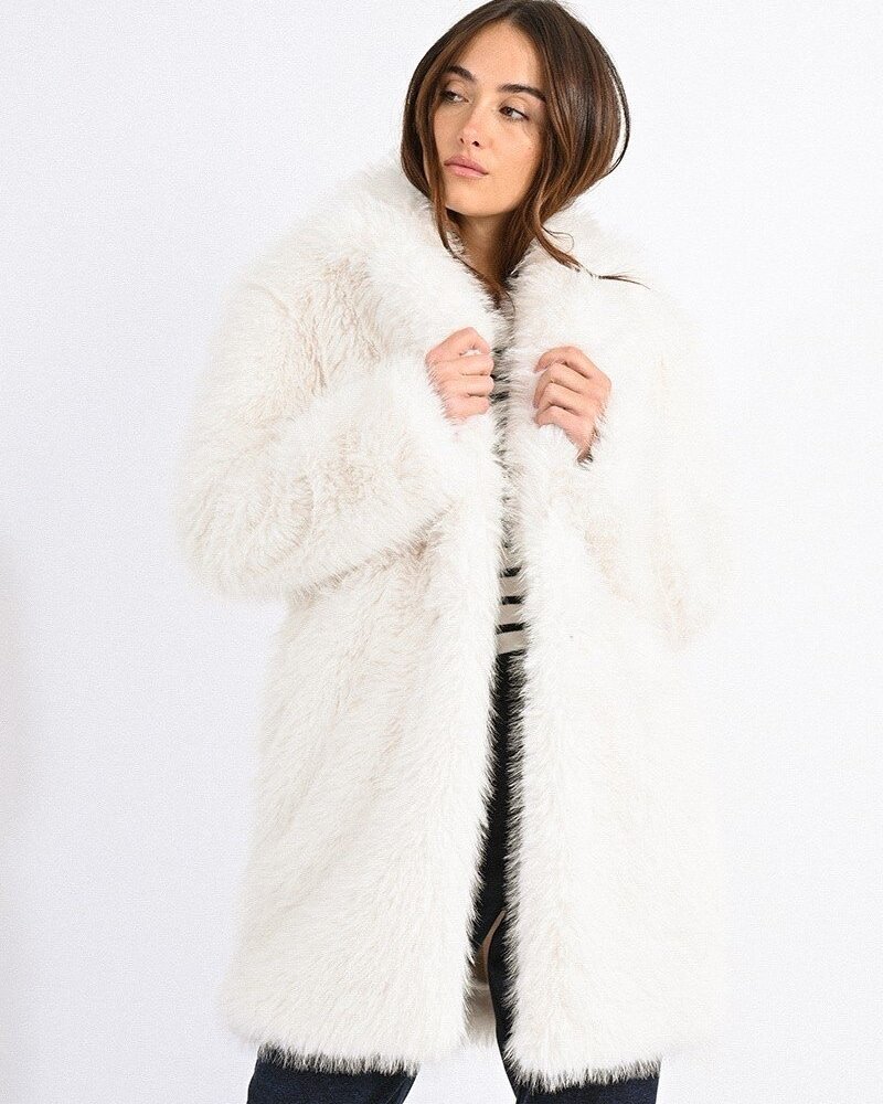 Molly Bracken Faux Fur Luxe Coat